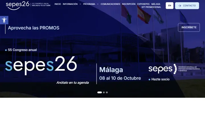 Web oficial del Congreso Anual SEPES