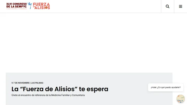 Web oficial del Congreso de la semFYC